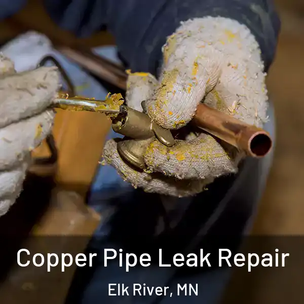  Copper Pipe Leak Repair Elk River, MN